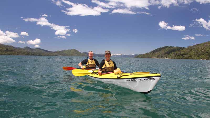 Experience the stunning Queen Charlotte Sound with a full day guided kayak tour. With a vast network of beautiful waterways and coastline to explore, the Queen Charlotte Sound is ranked as one of the top sea kayaking destinations in New Zealand.